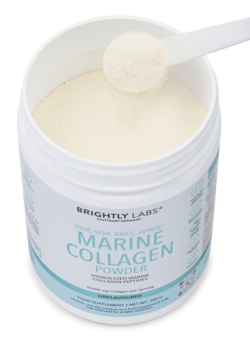 Marine Collagen Peptides Unflavored 10g Per Serving Boost Skin Hair & Joint Health Naturally with Every Scoop