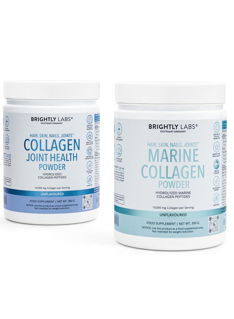 Marine Collagen Peptides Unflavored 10g Per Serving Boost Skin Hair & Joint Health Naturally with Every Scoop
