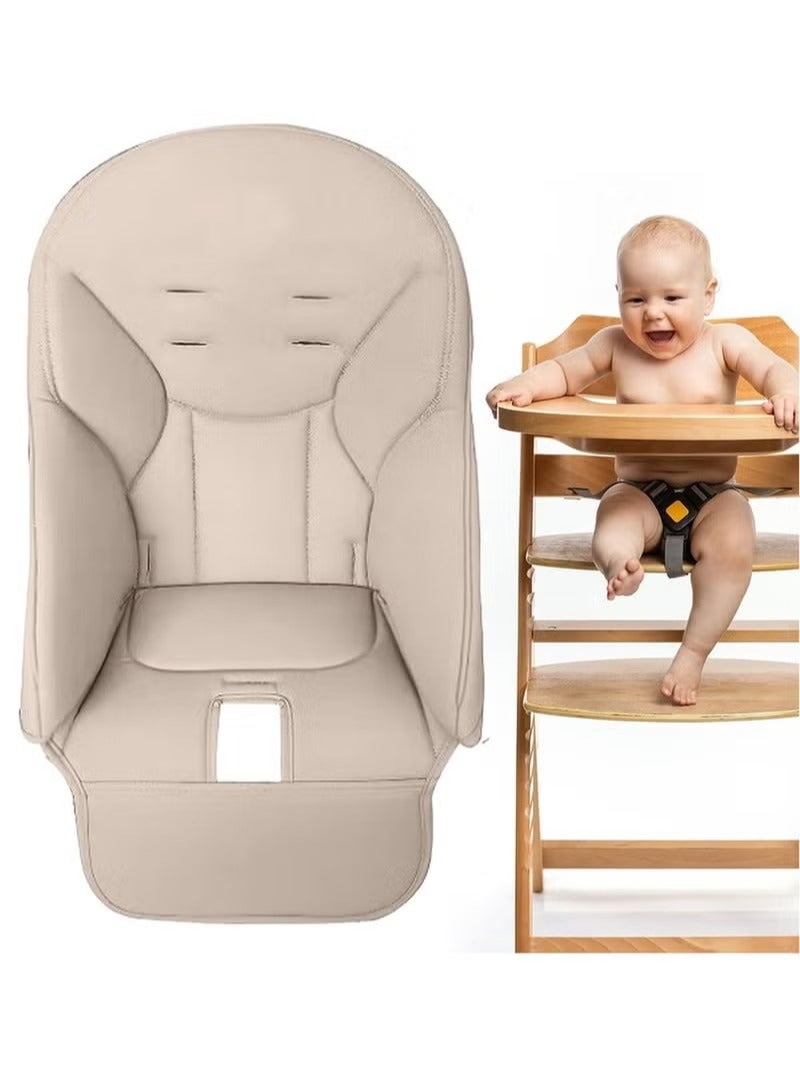 Baby leather PU dining chair seat baby table seat cushion