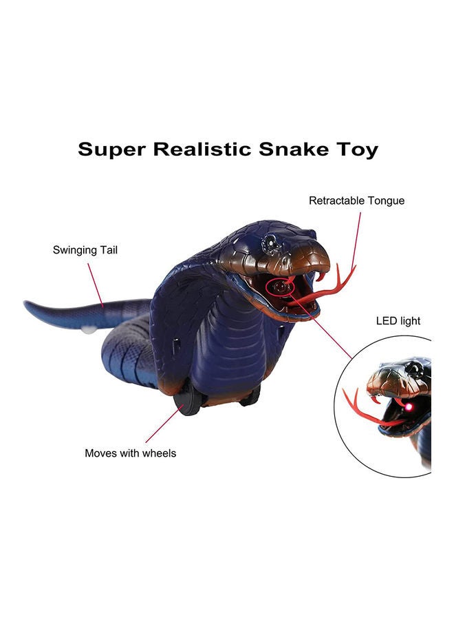 Remote Control Rechargeable Simulation RC Snake Toy 36cm