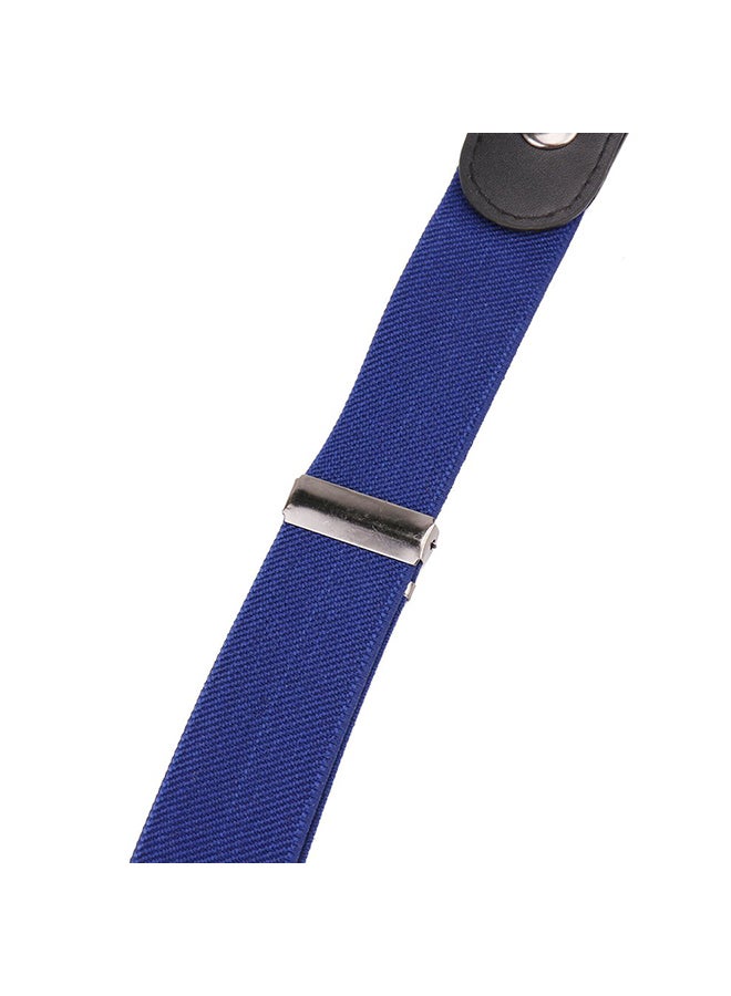 Textured Stretchable Belt Blue