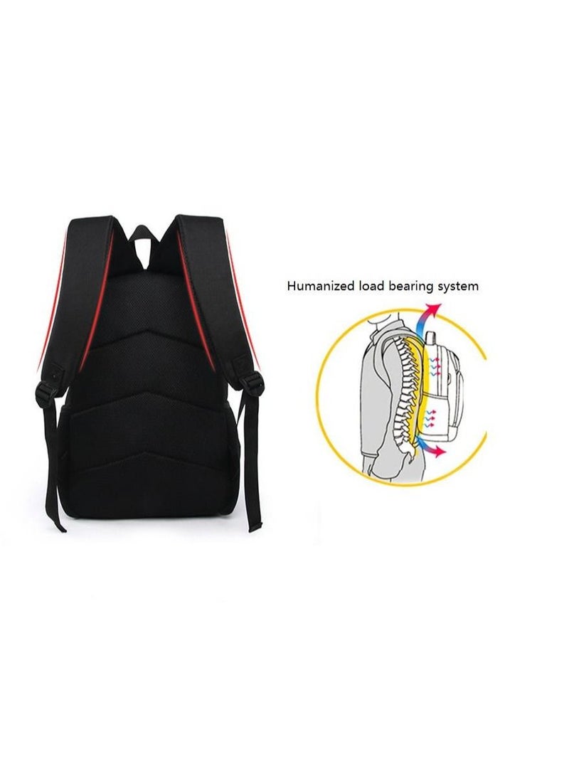 3D Pokemon Print Backpack Multicolour