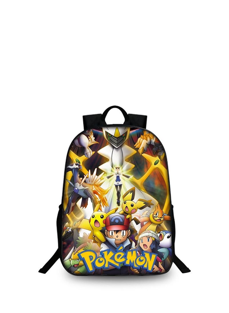 3D Pokemon Print Backpack Multicolour