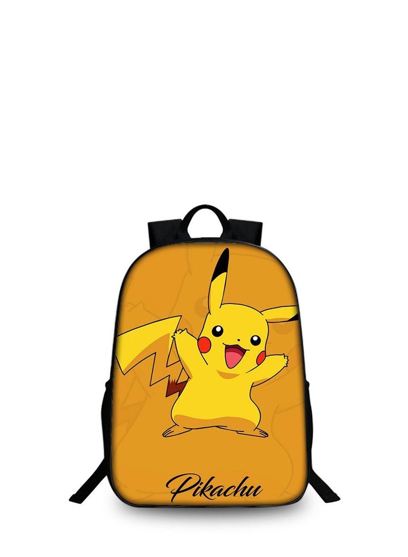 3D Pokemon Print Backpack Multicolour