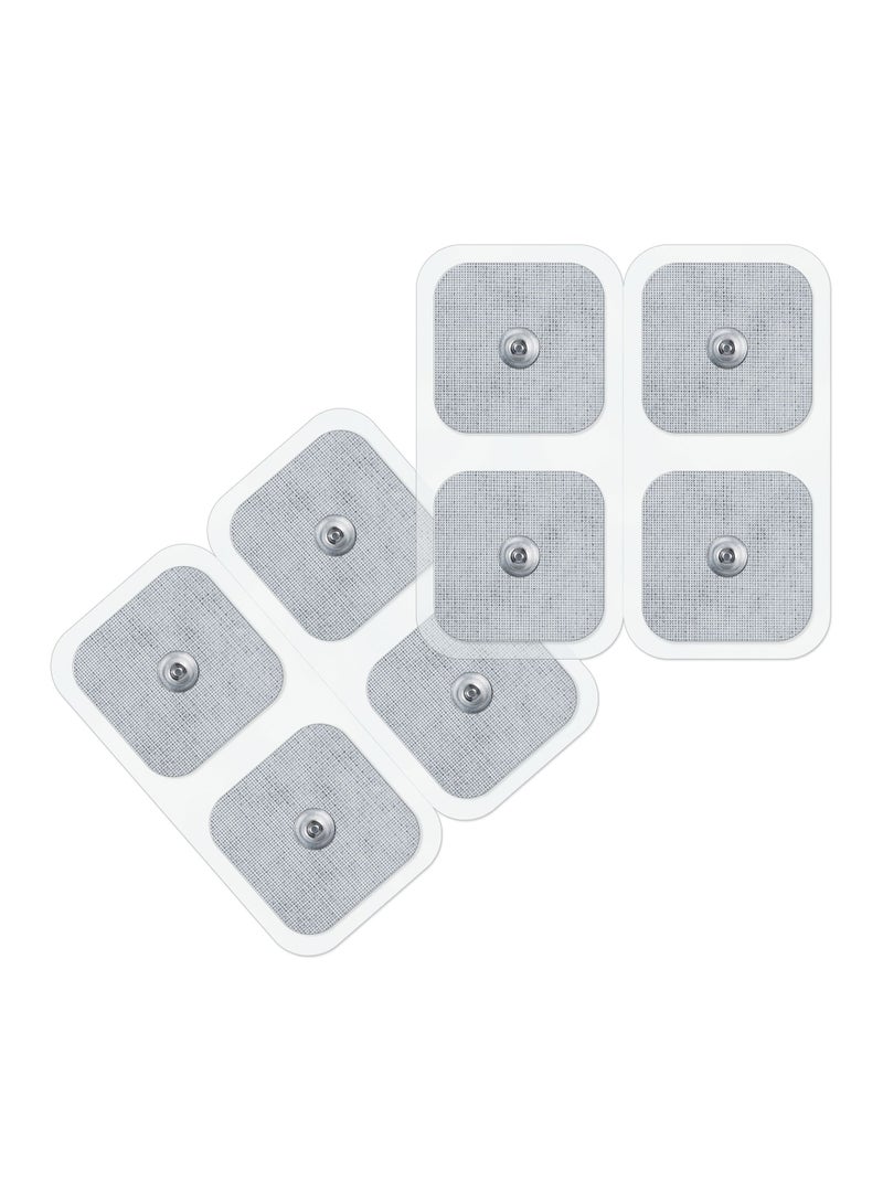 Replacement Self-Adhesive Electrode Gel Pads for TENS Unit EM 40, EM 41, EM 41.1, EM 49, EM 80, EM 95, 8pcs