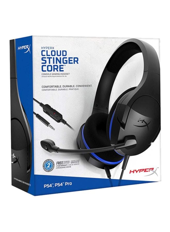 Renewed - Cloud Stinger Core Wired Gaming Headset With Mic For PS4/PS5/XOne/XSeries/NSwitch/PC