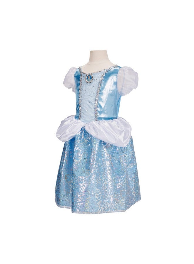 Disney 100 Cinderella Dress Costume For Girls Perfect For Party Halloween Or Pretend Play Dress Up Child Size 46X