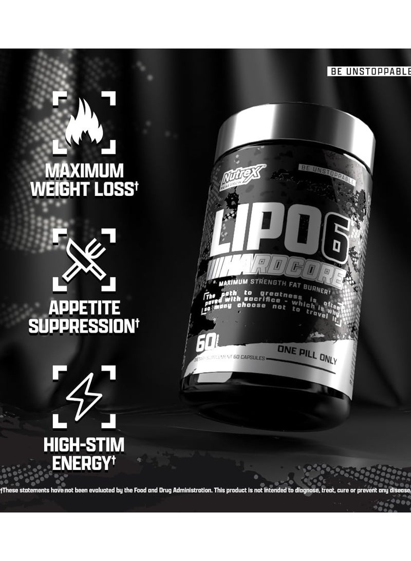 Lipo 6 Hardcore 60 Capsule