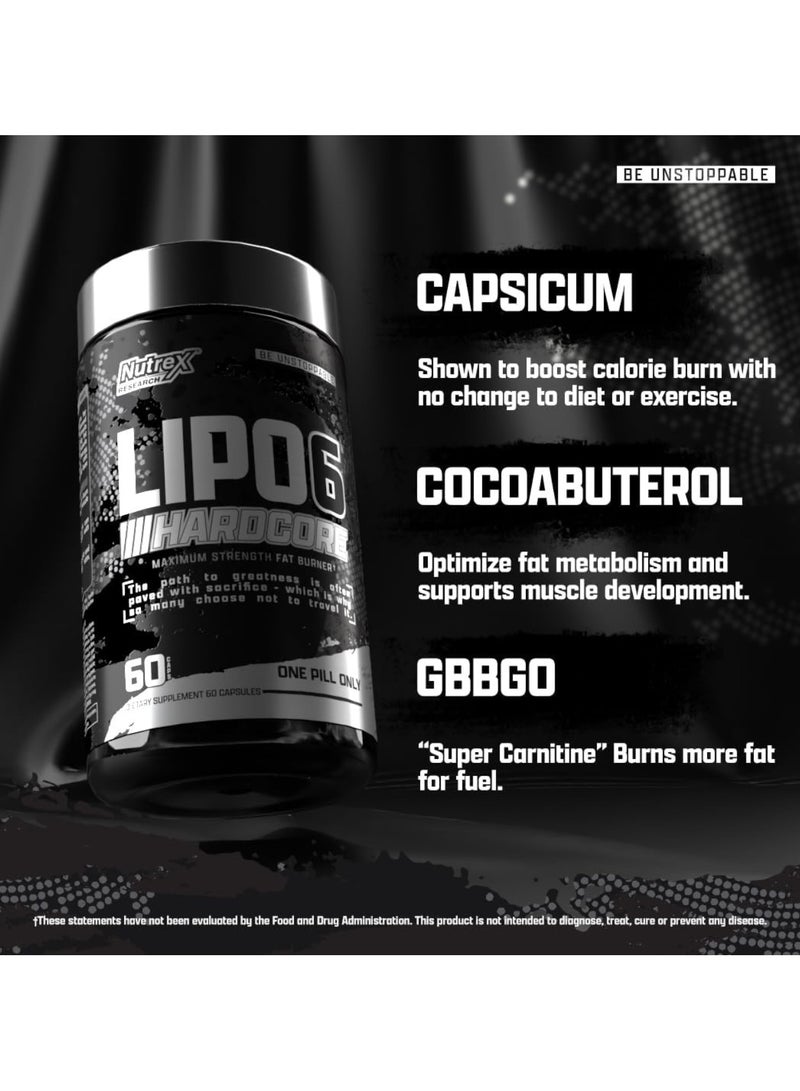 Lipo 6 Hardcore 60 Capsule