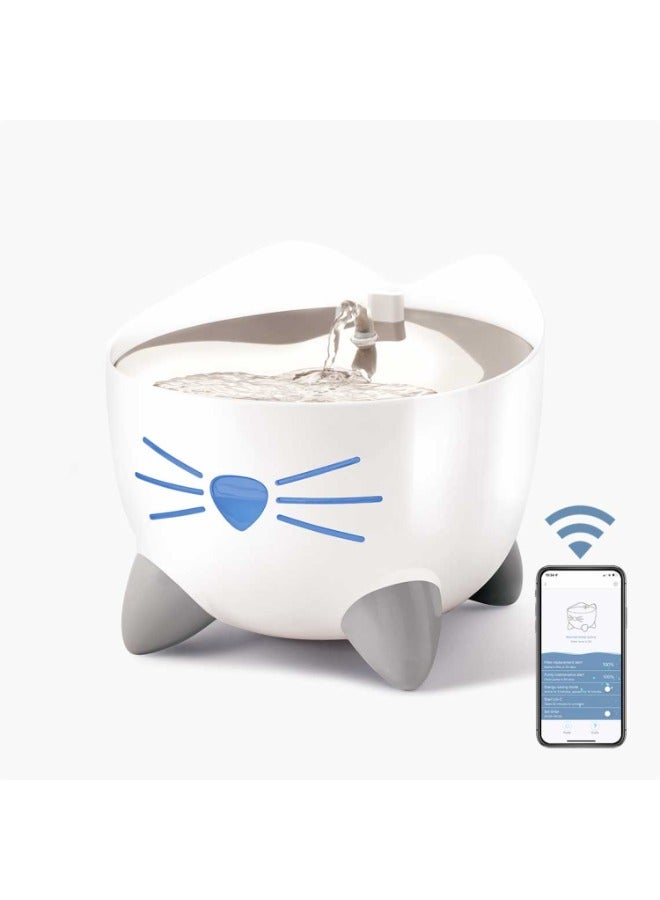 Catit PIXI Smart Fountain with Stainless Steel Top 2L White