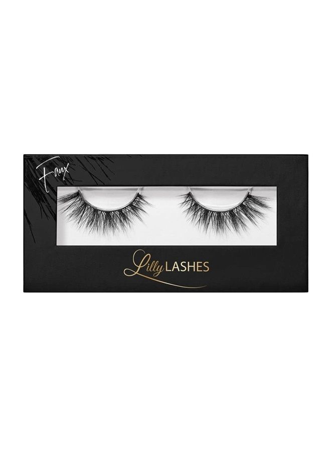 Paris in 3D Faux Mink | Natural-Looking, Lite Vegan False Eyelash | Faux Mink Lashes | Wispy Lashes | 14mm length, Reusable Up to 25 Wears