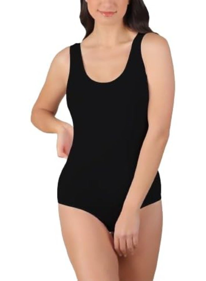 Women's Tank Body Suit - Seamless Neck Shaping - Bodysuit Shapewear Seamless