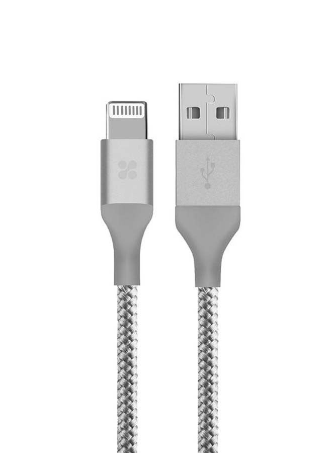 LinkMate-LTF Data Sync Charging Cable Silver