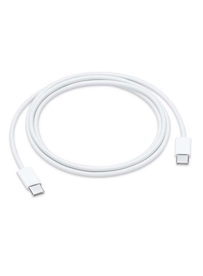 2 in 1 Pack of USB-C to 3.5mm Headphone Jack Adapter with USB-C Charge Cable 1m white