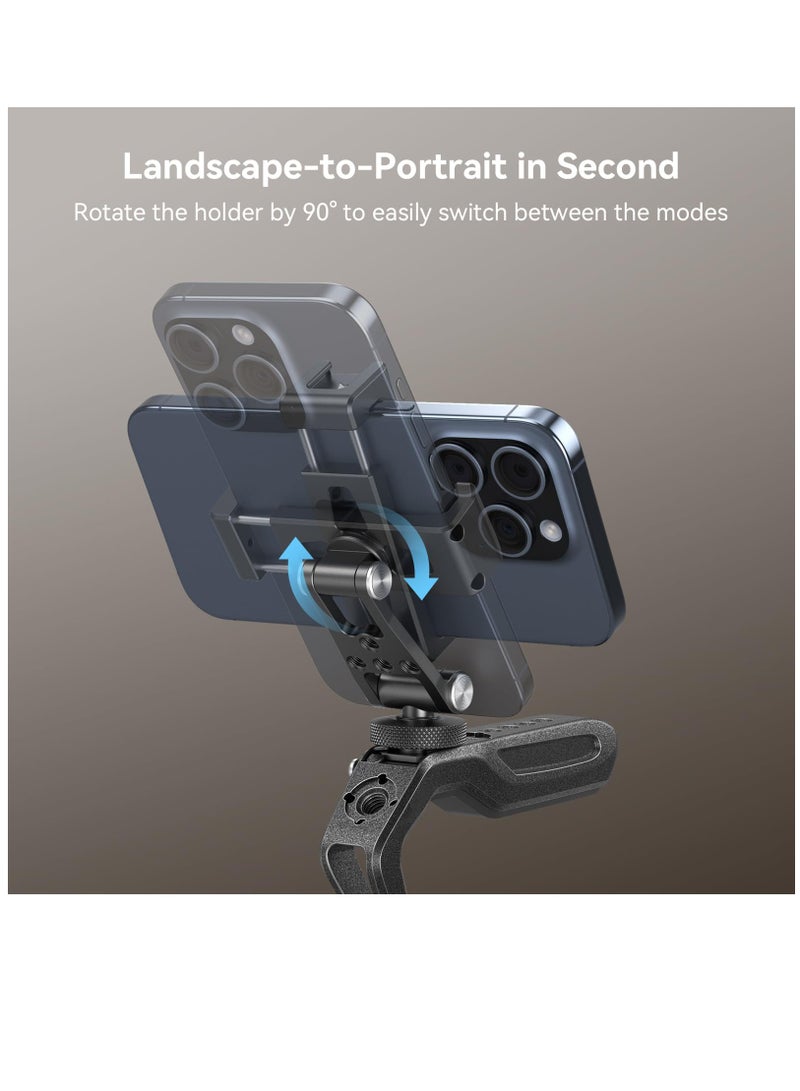 Phone Support for DJI Stabilizers, Free Adjustment Phone Mount Adapter with 1/4