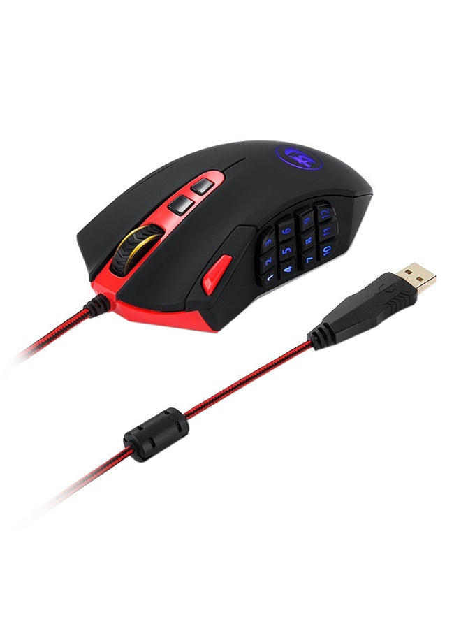 M901 Perdition LED Wired Gaming Mouse Red/black