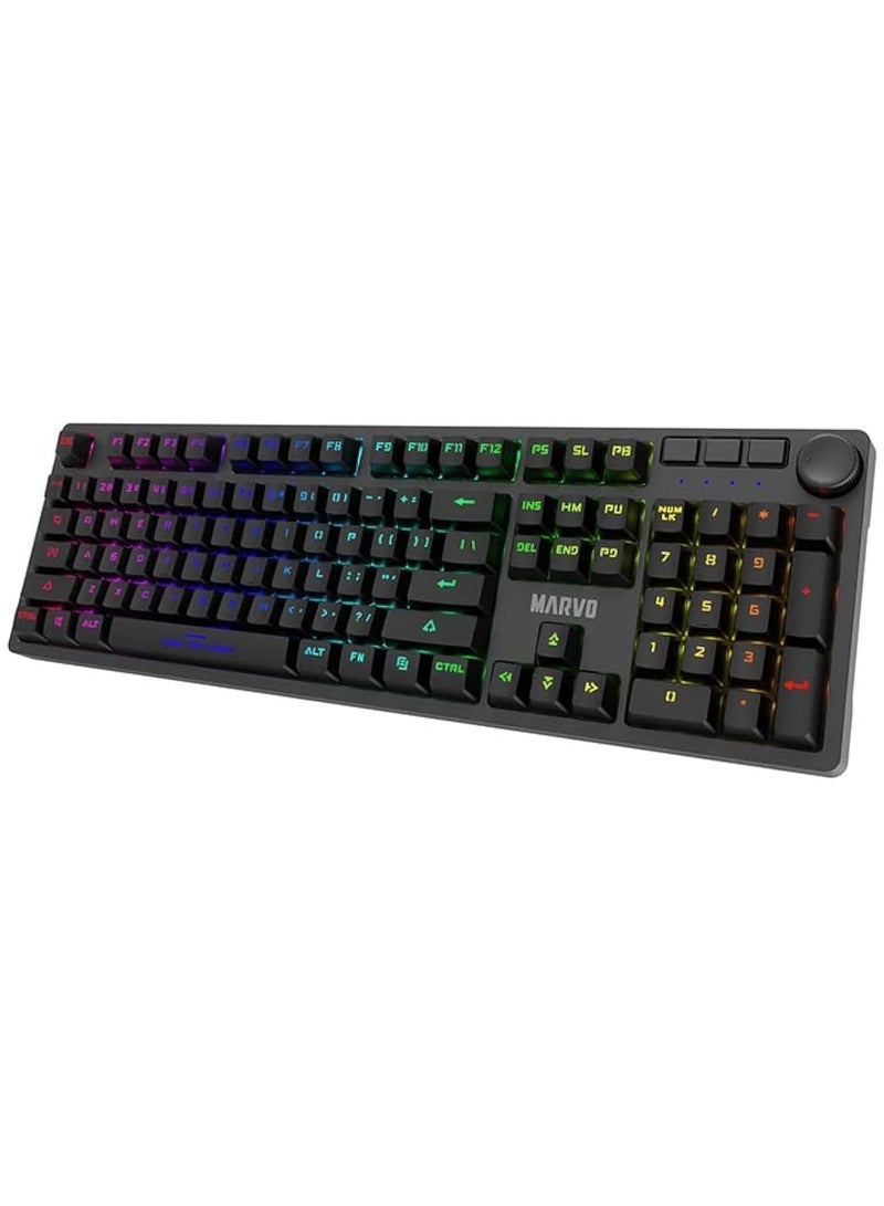 Marvo KG954 EN-R wired mechnical keyboard