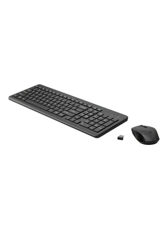 330 Wireless Mouse & Keyboard Combination Arab Black