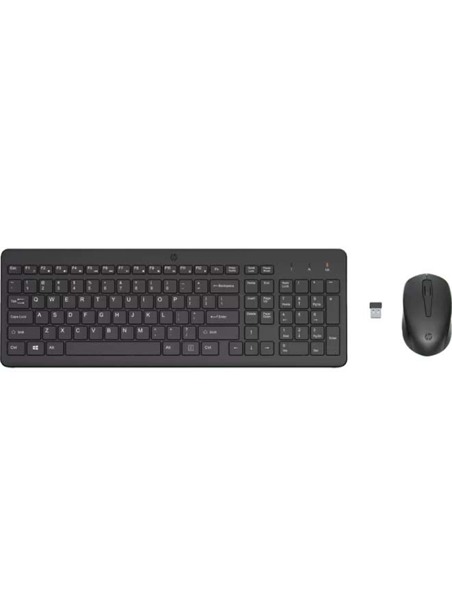 Wireless Keyboard & Mouse Black