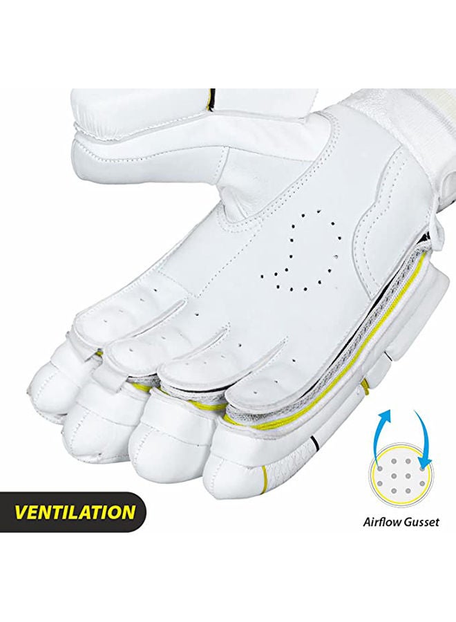 Condor Ruffle Cricket Batting Gloves | Multicolor | Size: Boys | For Right-Hand Batsman