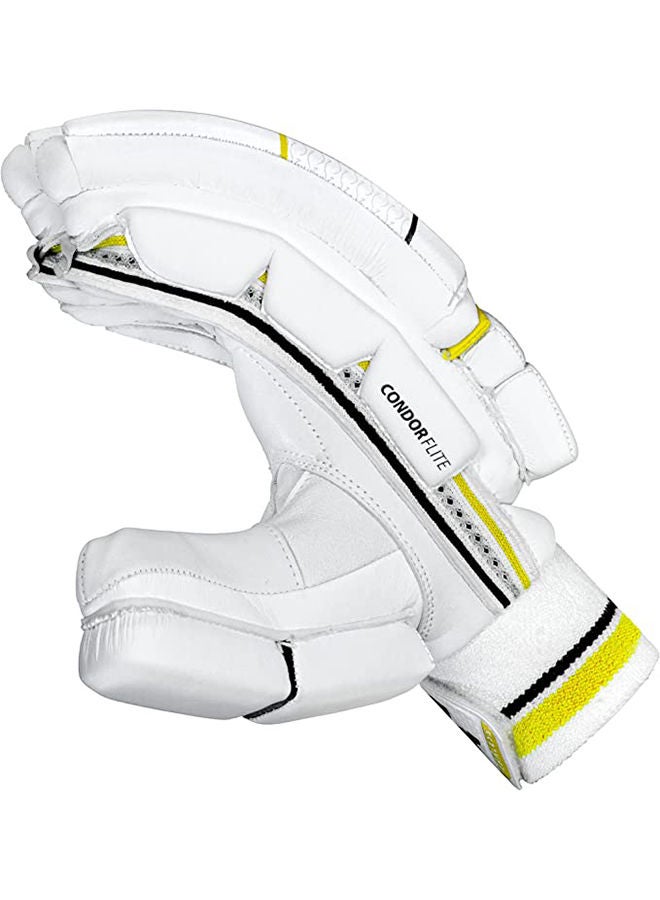 Condor Ruffle Cricket Batting Gloves | Multicolor | Size: Boys | For Right-Hand Batsman