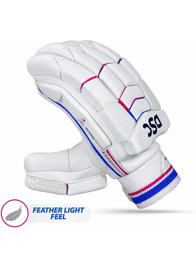 Intense Passion Leather Cricket Batting Gloves