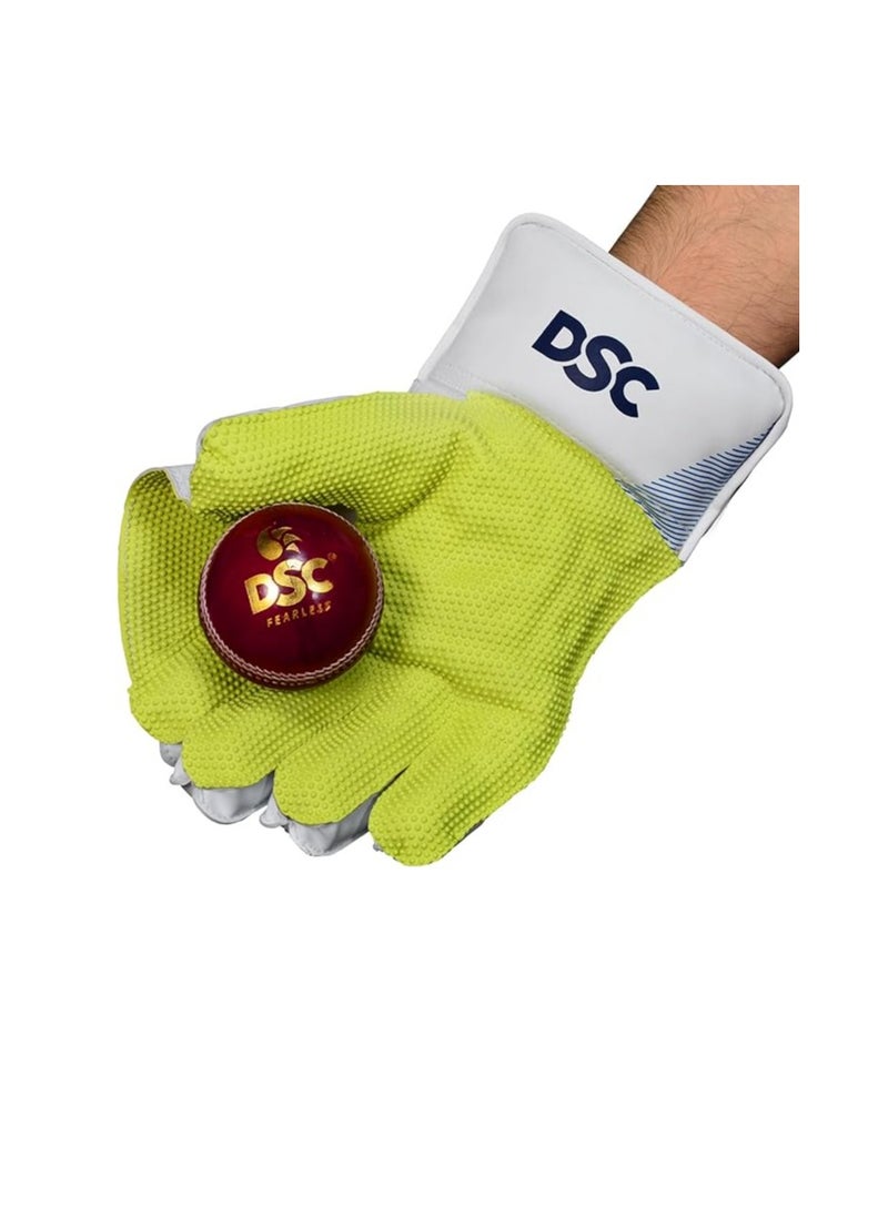 Intense Attitude Leather Cricket Wicket Keeping Gloves | Superior Grip and Protection | Comfortable and Durable | High-Performance Keeping Gloves