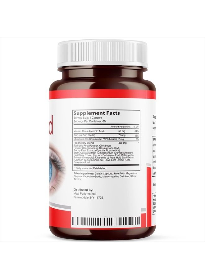 (5 Pack) Visishield Advanced Vision Formula for Eyes Supplement Pills Vitamins (300 Capsules)