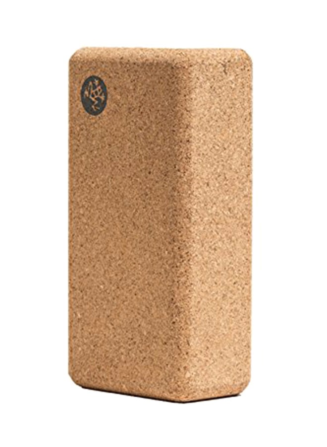 Lean Cork Yoga Block 4x8.5x2.75inch