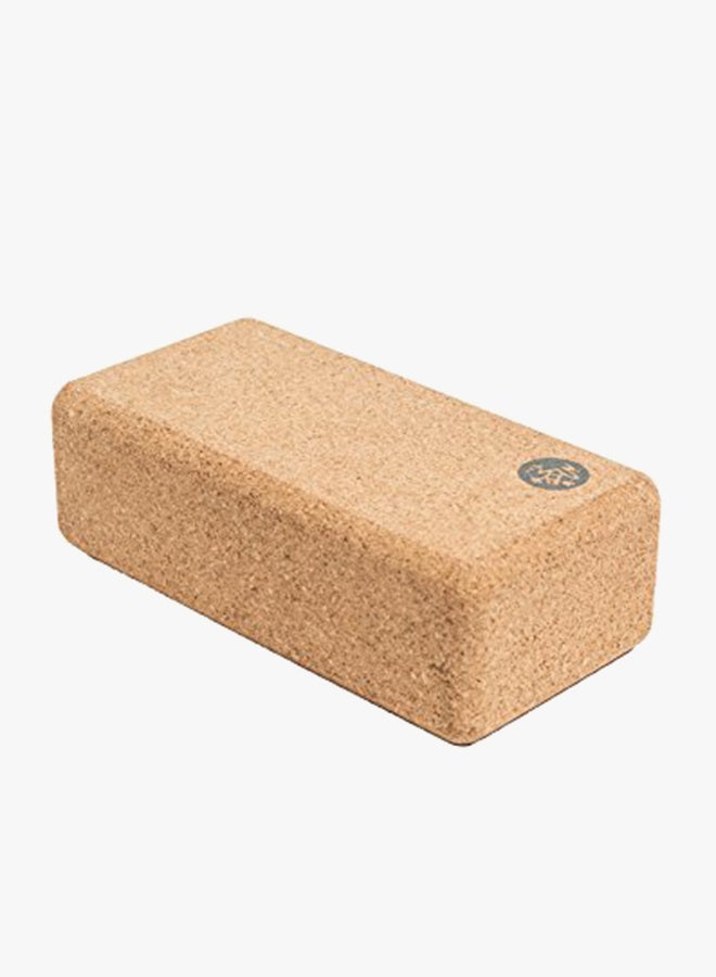 Lean Cork Yoga Block 4x8.5x2.75inch