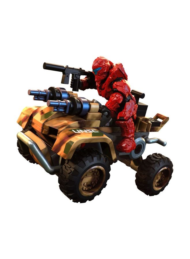 FMM89 95-Piece Halo UNSC Woodland Gungoose Building Set FMM89 8+ Years