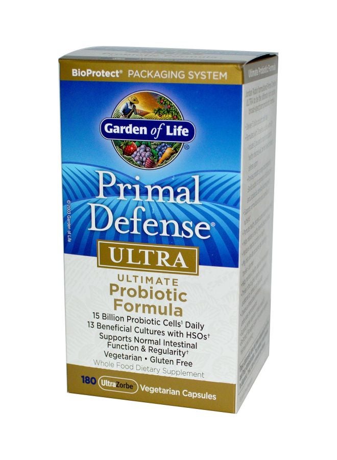 Primal Defense Ultra Ultimate Probiotic Formula - 180 Vegetarian Capsule