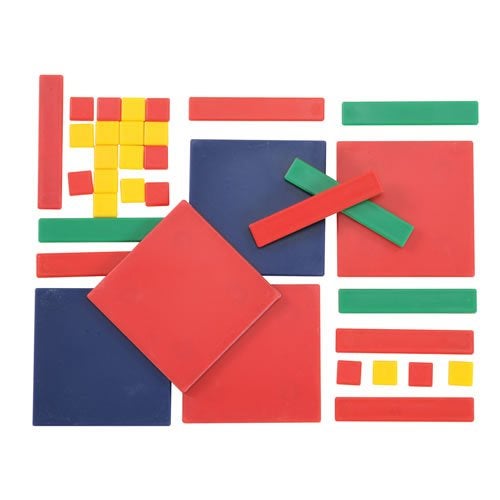 35-Piece Easy Shapes Algebra Tile Set