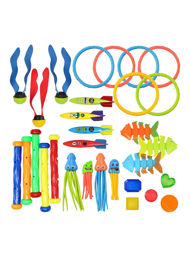 30 Piece Jumbo Diving Pool Toys