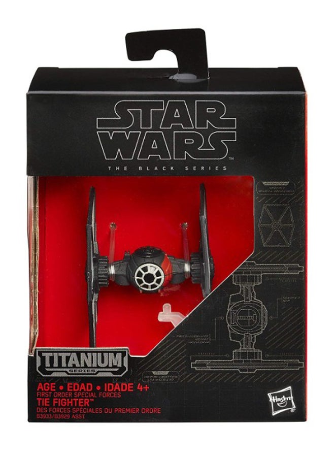 Black Series Episode VII Titanium First Order Special Forces TIE Fighter
