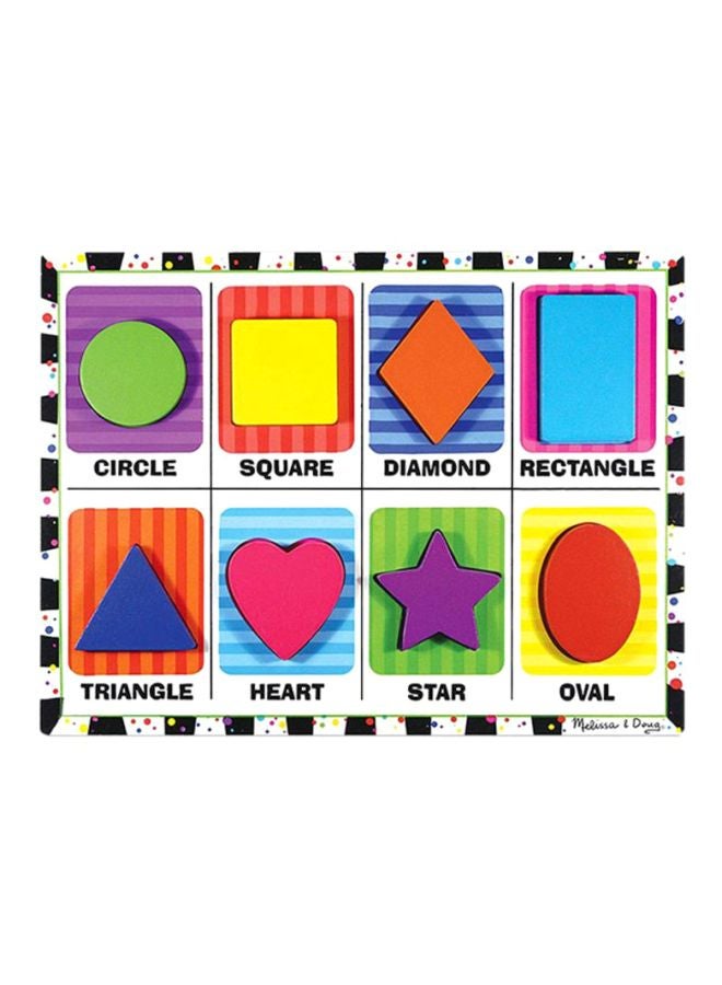 Shapes Chunky Puzzle 9x1x12inch