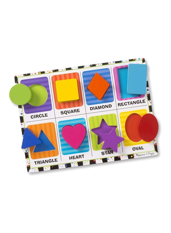 Shapes Chunky Puzzle 9x1x12inch