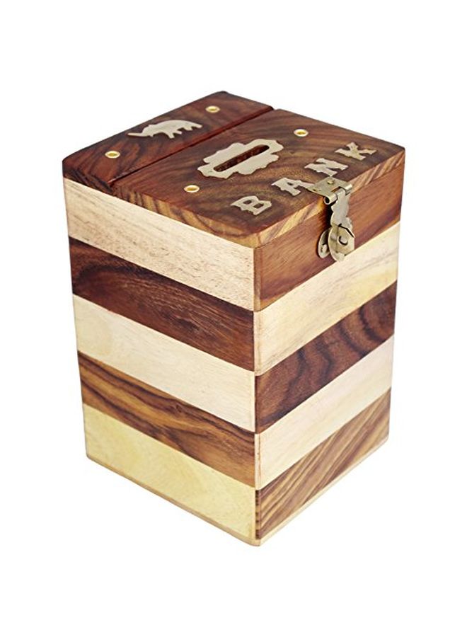 Wooden Money Bank