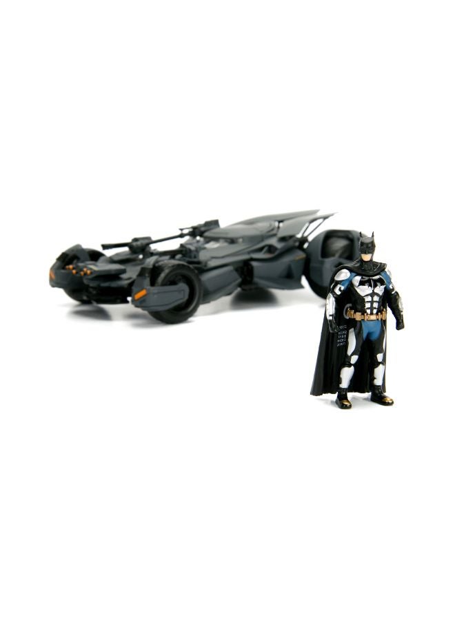 Justice League Batmobile With Diecast Batman Figure Set 99232