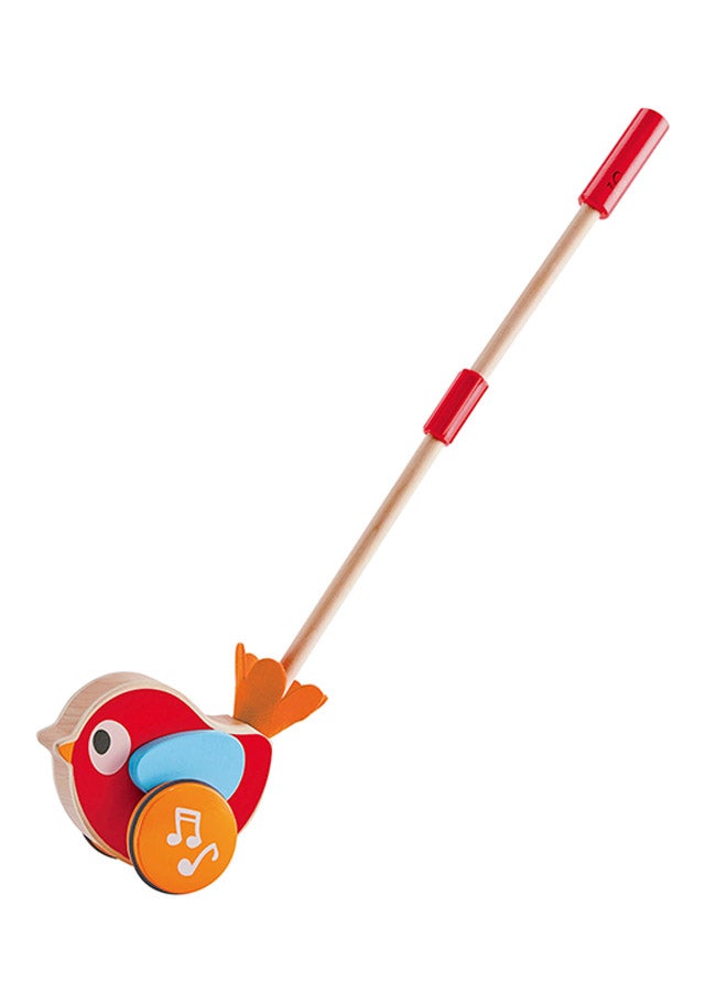 Lilly Bird Style Musical Push Along And Pull Toy