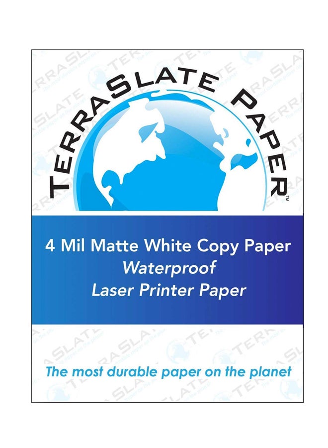 25-Sheets Laser Printer Paper Set White