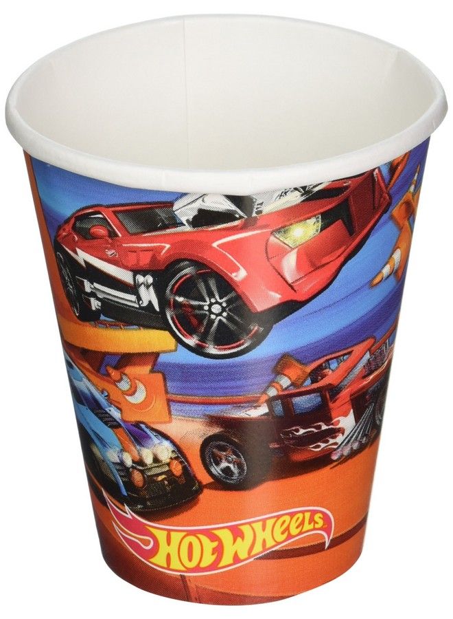 Hot Wheels Wild Racer Paper Cups 9 Oz. ; Multicolor ; Pack Of 8