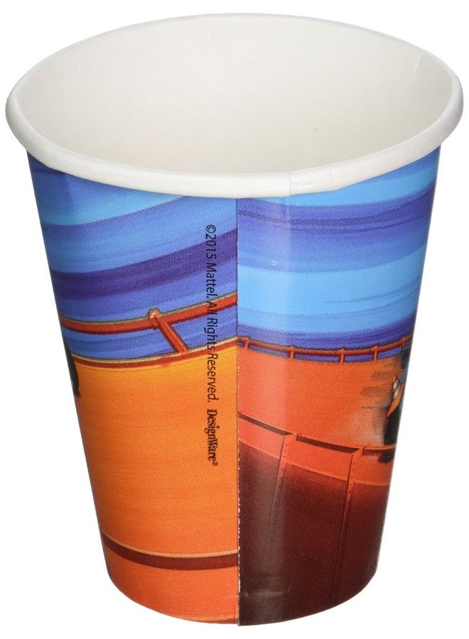 Hot Wheels Wild Racer Paper Cups 9 Oz. ; Multicolor ; Pack Of 8