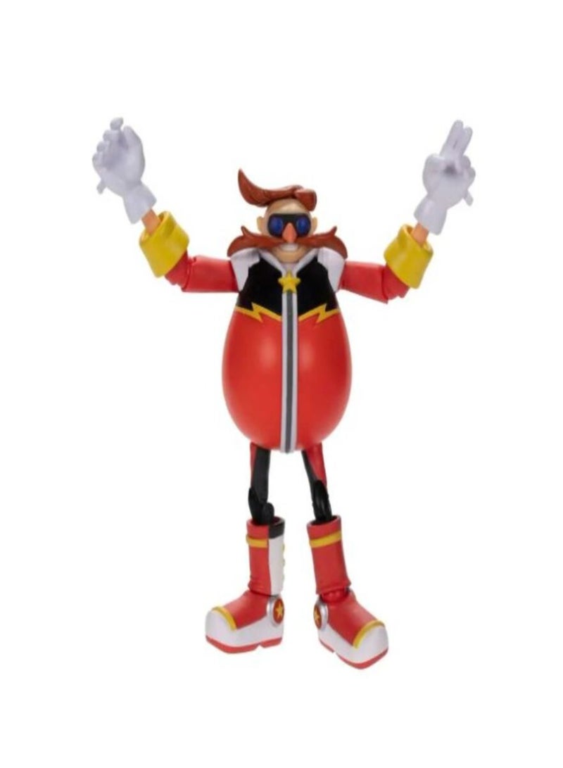 Sonic Prime Articulated Action Figure - Dr. Eggman, 5inch