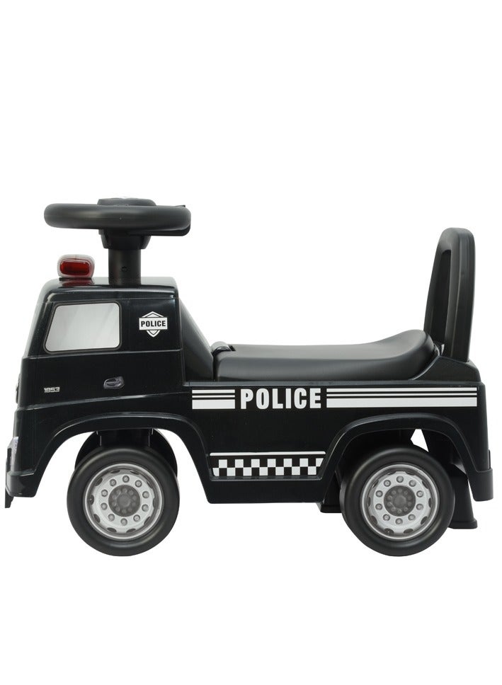 Mercedes Benz Actros Kids Rideon Push Car -Black