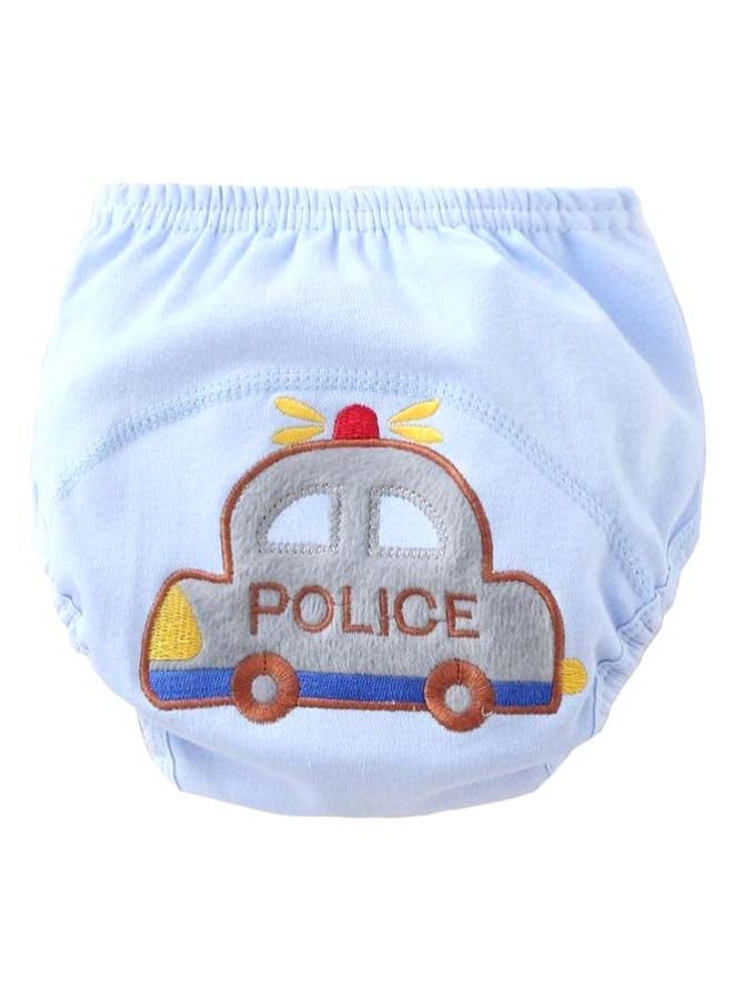 Cute Police Car Baby Diaper Training Pant