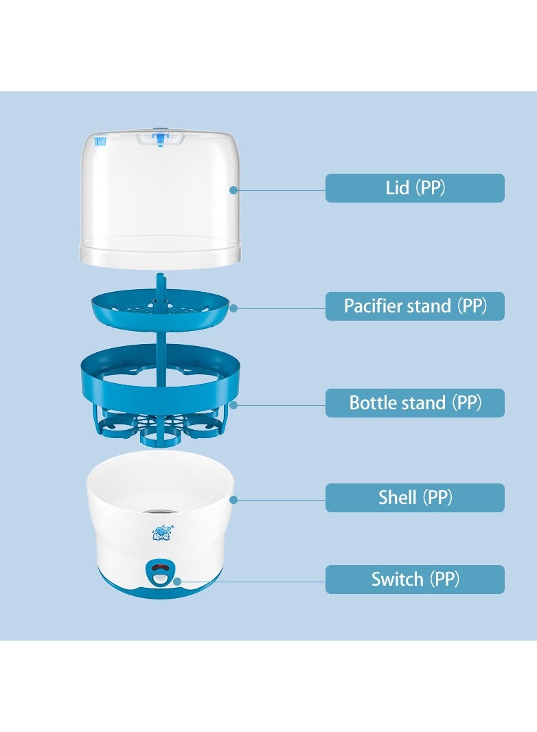 Baby Bottle Warmer,  Baby Bottle Steam Sterilizer Dryer Machine for Baby Milk Breastmilk Formula