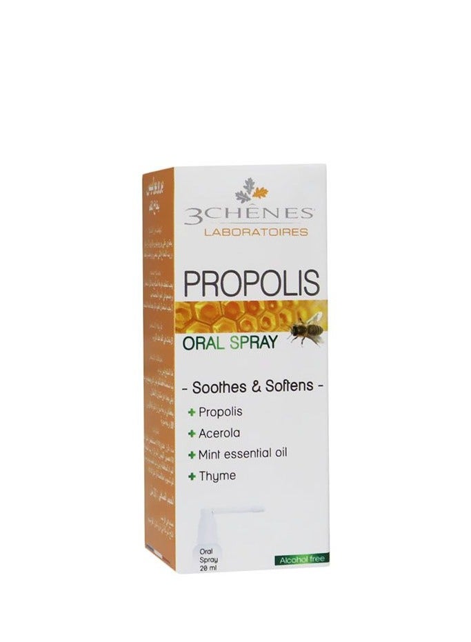 3 Chenes Propolis Buccal Oral Spray 20 Ml