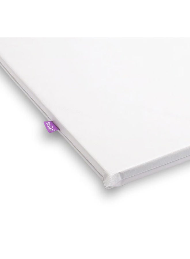 Kot Baby Changing Mat, Waterproof Pvc And Foam For Comfortable Nappy And Clothes Changing - White