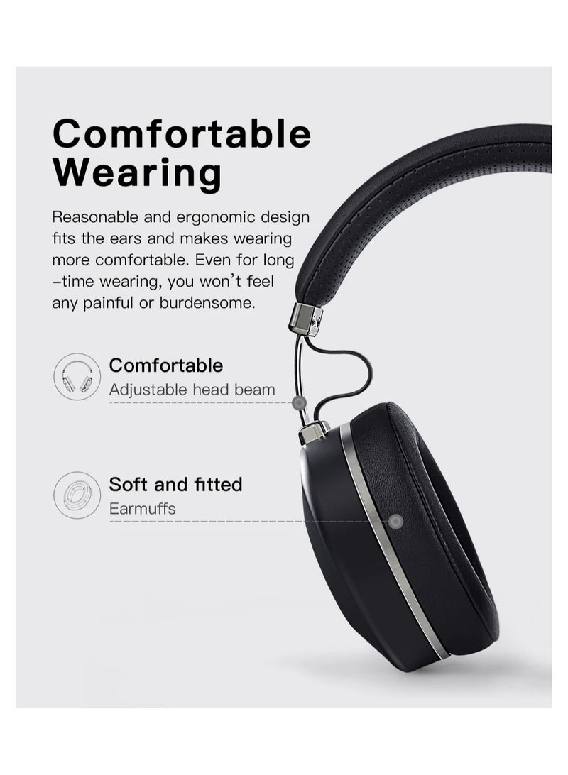 Wireless Bluetooth Headphones Hifi Step Counting Anc Office Headset Bluetooth-compatible 5.0 Wireless Headset